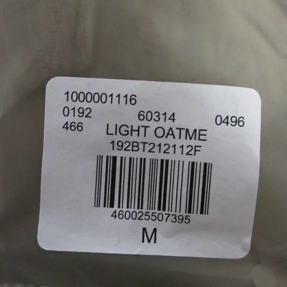 Fear of God Essentials Hoodie Mens Medium Light Oatmeal Heather Sweatshirt NEW - Picture 7 of 12